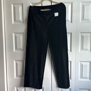 NWT St John Velvet Wide Leg Pants